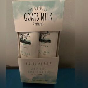 The Natural Goats Milk Hand Cream Duo